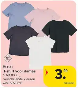 Carrefour T-shirt voor dames aanbieding