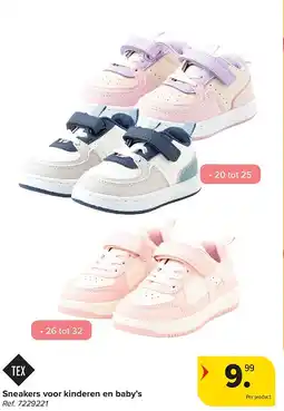 Carrefour Sneakers voor kinderen en baby’s aanbieding