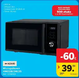 Carrefour Microgolfoven HMO28LDM-25 aanbieding