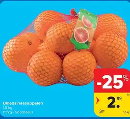 Carrefour Bloedsinaasappelen aanbieding