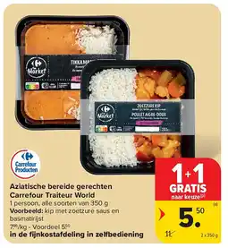 Carrefour Aziatische bereide gerechten Carrefour Traiteur World aanbieding