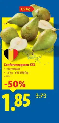 Lidl Conferenceperen XXL aanbieding