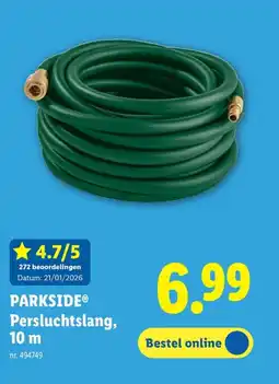 Lidl Persluchtslang, 10 m aanbieding