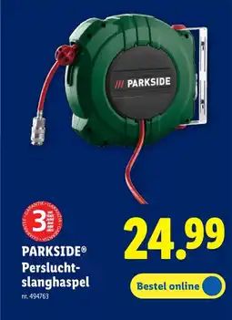 Lidl Persluchtslanghaspel aanbieding