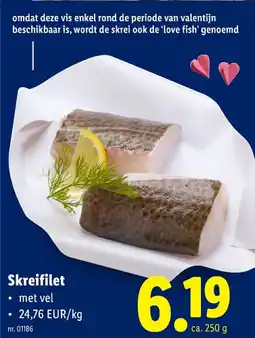 Lidl Skreifilet aanbieding