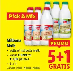 Lidl Melk aanbieding
