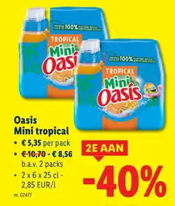 Lidl Mini tropical aanbieding