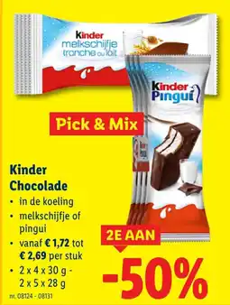 Lidl Chocolade aanbieding