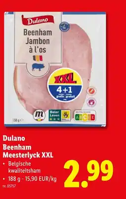 Lidl Beenham Meesterlyck XXL aanbieding