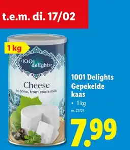 Lidl Gepekelde kaas aanbieding