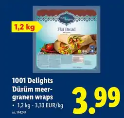 Lidl Dürüm meergranen wraps aanbieding