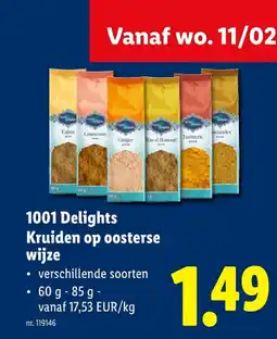 Lidl Kruiden op oosterse wijze aanbieding