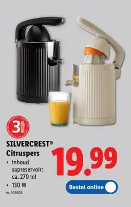 Lidl Citruspers aanbieding