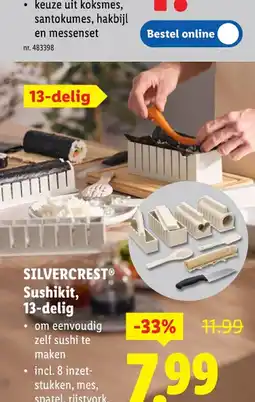 Lidl Sushikit, 13-delig aanbieding
