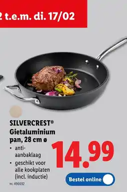 Lidl Gietaluminium pan, 28 cm aanbieding