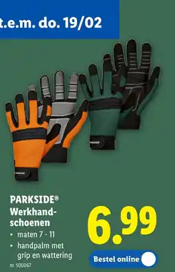 Lidl Werkhandschoenen aanbieding