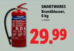 Lidl SMARTWARES Brandblusser, 6 kg aanbieding