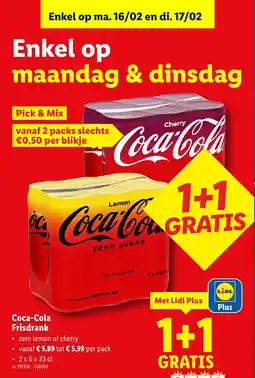 Lidl Frisdrank aanbieding