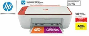 Carrefour Hp deskjetprinter 2723e all in one aanbieding