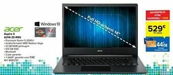 Carrefour Acer aspire 3 a314-22-r9g aanbieding