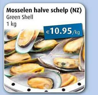 Aronde Mosselen Halve Schelp aanbieding