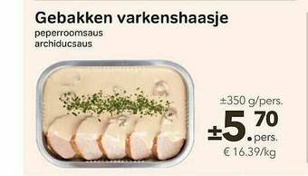 Bon Ap Gebakken Varkenshaasje aanbieding