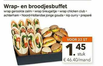 Wrap En Broodjesbuffet