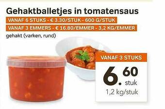 Bon Ap Gehaktballetjes In Tomatensaus aanbieding