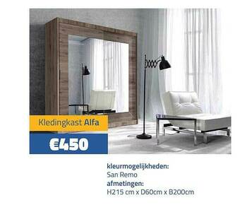 Kledingkast Alfa