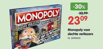 Fun Monopoly Voor Slechte Verliezers aanbieding