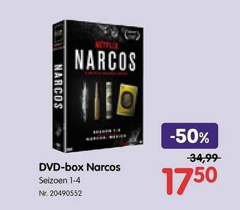 Dvd Box Narcos
