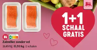 Zalmfilet zonder vel