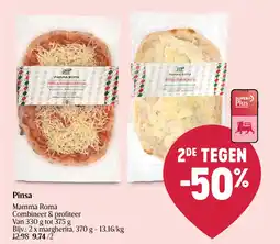 Delhaize Pinsa aanbieding