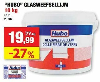 Hubo Hubo glasweefsellijm aanbieding