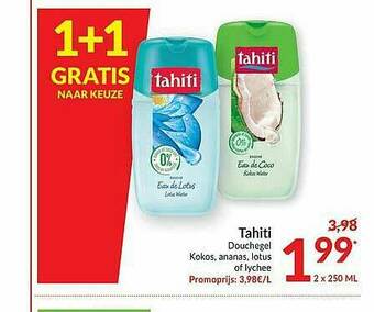 Intermarché Tahiti Douchegel aanbieding