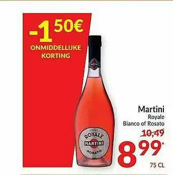Intermarché Martini Royale aanbieding