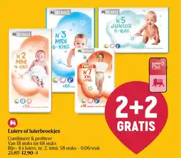 Delhaize Luiers of Luierbroekjes aanbieding