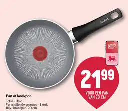 Delhaize Tefal Pan of Kookpot aanbieding