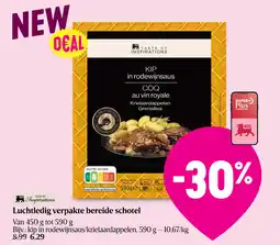 Delhaize Luchtledig Verpakte Bereide Schotel aanbieding