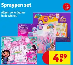Kruidvat Spraypen set aanbieding
