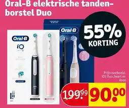 Kruidvat Oral-B elektrische tandenborstel Duo aanbieding