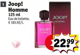 Kruidvat Joop! Homme aanbieding