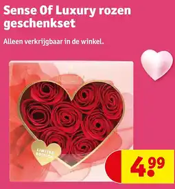Kruidvat Sense Of Luxury rozen geschenkset aanbieding