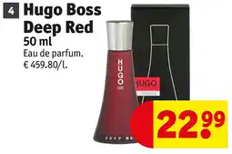 Kruidvat Hugo Boss Deep Red aanbieding