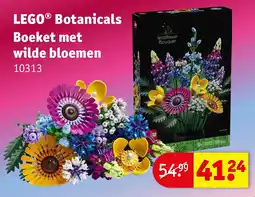 Kruidvat LEGO Botanicals Boeket met wilde bloemen aanbieding
