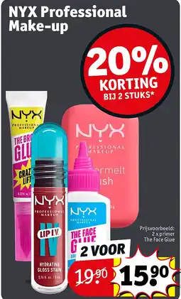 Kruidvat NYX Professional Make-up aanbieding