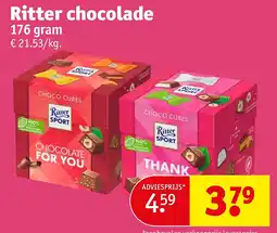 Kruidvat Ritter chocolade aanbieding