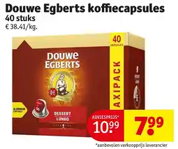 Kruidvat Douwe Egberts koffiecapsules aanbieding