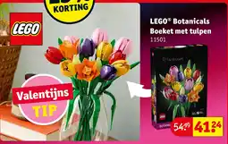 Kruidvat LEGO Botanicals Boeket met tulpen aanbieding