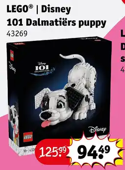 Kruidvat LEGO | Disney 101 Dalmatiërs puppy aanbieding